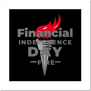 Financial Independence Posters and Art